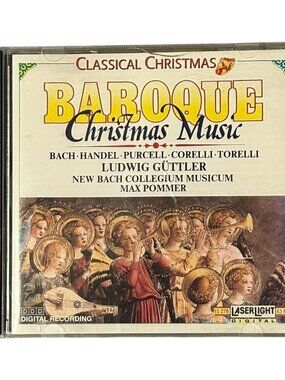 Baroque Christmas Music Handel Purcel Corelli Bach Torelli Classical Xmas LL cd